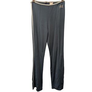 Everlast Athletic Track Pants‎ Blue Double Stripe Flare Leg Workout Wear Women's